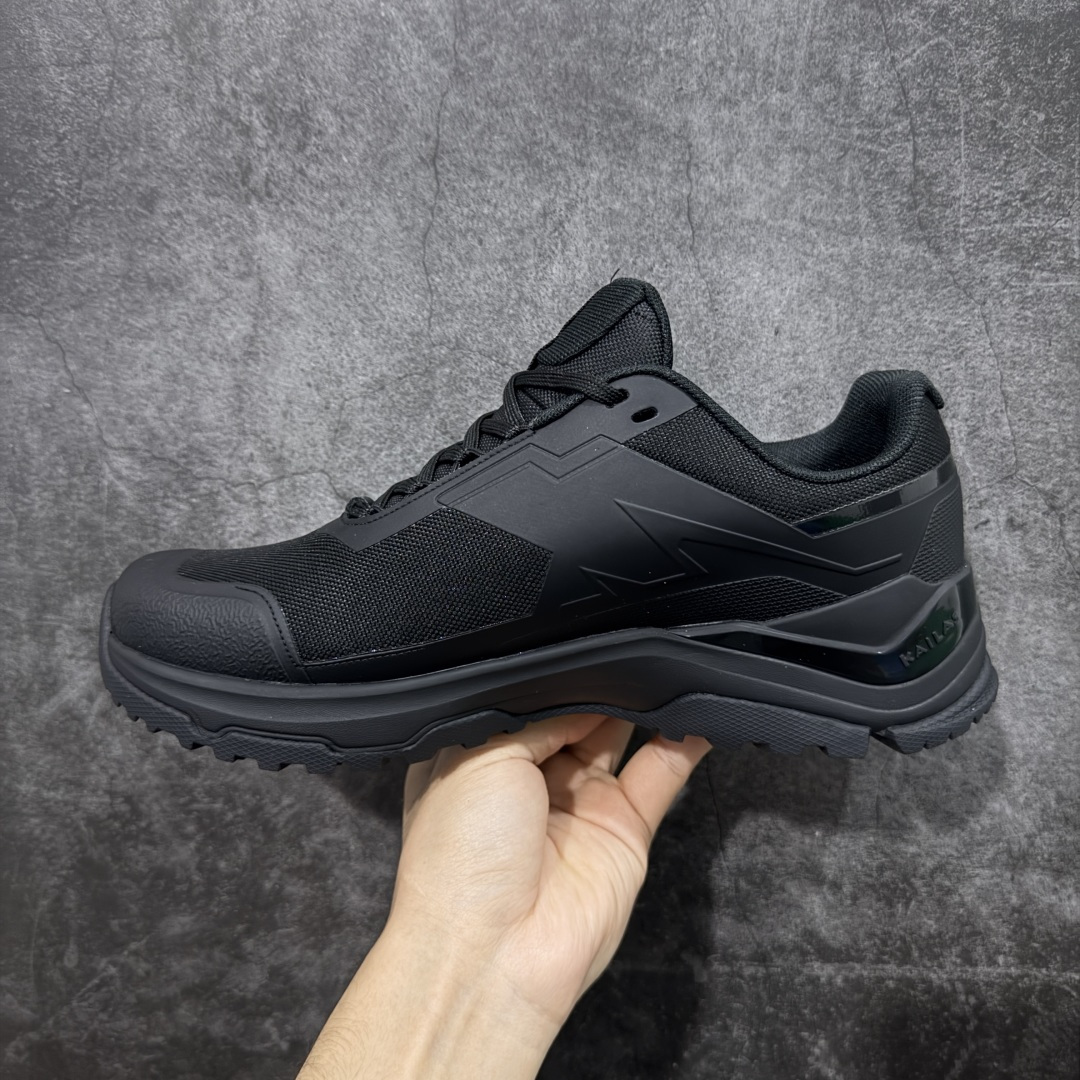 图片[2]-【莞产纯原版】凯乐石KAILAS 界山GTX 鞋带款户外运动 防滑耐磨防水 低帮 登山徒步鞋 男款 KAILAS凯乐石品牌是全球三大全系攀登品牌之一，于2003年创立于中国广州，致力于为有攀登梦想的户外运动员及爱好者，研发制造功能性专业装备，满足他们在极限环境下安全舒适的需求，凯乐石专注于科技面料的开发及专业功能设计，产品线覆盖登山、攀岩、徒步、越野跑山、露营、旅行等多项户外运动，通过运动员的测试反馈，不断进化迭代，产品荣获国内外大奖71座，发明专利21个，更突破性的自主研发攀登器械，打造出中国的攀登硬实力 尺码：38 39 40 41 42 43 44 45-选品中心