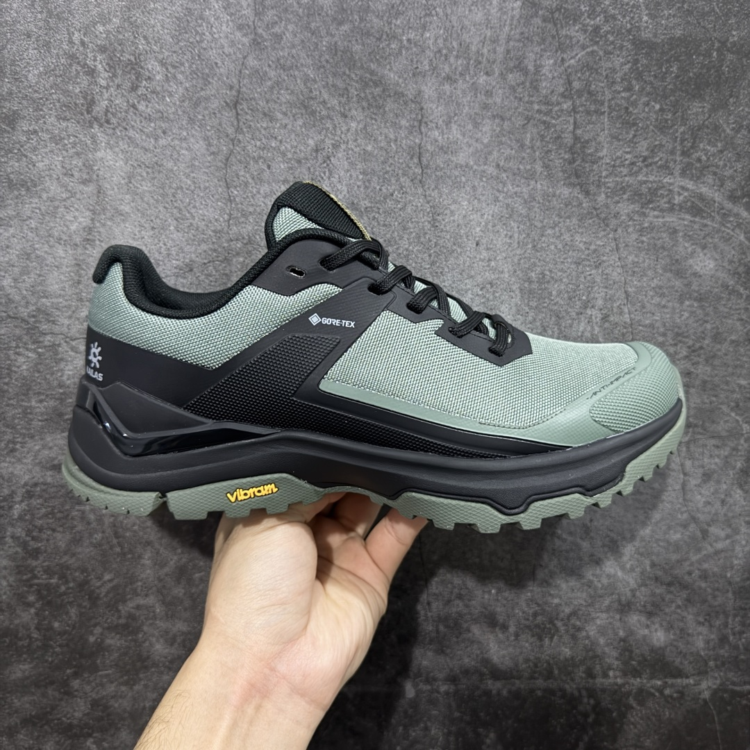 【莞产纯原版】凯乐石KAILAS 界山GTX 鞋带款户外运动 防滑耐磨防水 低帮 登山徒步鞋 男款 KAILAS凯乐石品牌是全球三大全系攀登品牌之一，于2003年创立于中国广州，致力于为有攀登梦想的户外运动员及爱好者，研发制造功能性专业装备，满足他们在极限环境下安全舒适的需求，凯乐石专注于科技面料的开发及专业功能设计，产品线覆盖登山、攀岩、徒步、越野跑山、露营、旅行等多项户外运动，通过运动员的测试反馈，不断进化迭代，产品荣获国内外大奖71座，发明专利21个，更突破性的自主研发攀登器械，打造出中国的攀登硬实力 尺码：38 39 40 41 42 43 44 45-选品中心