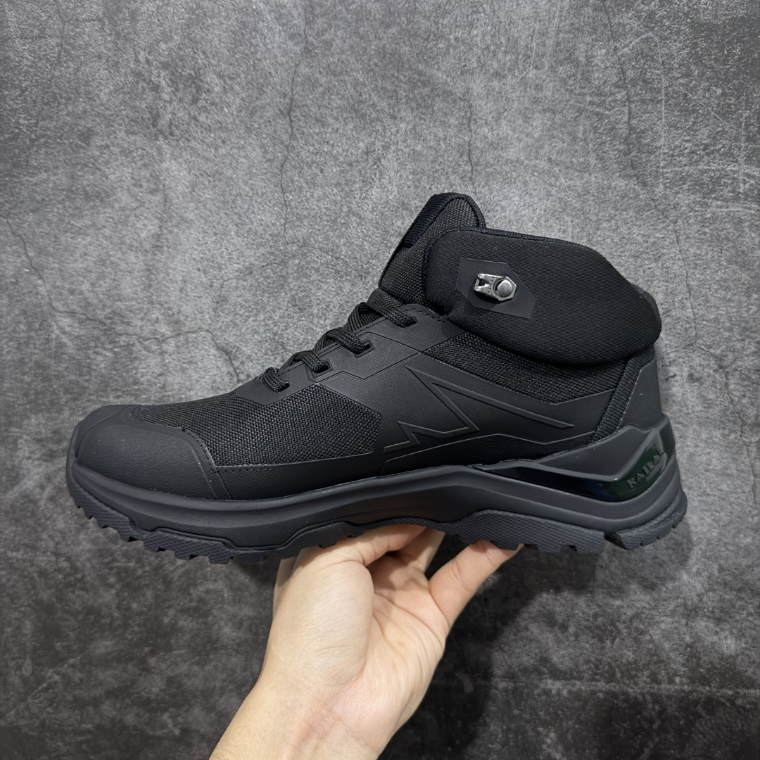 图片[2]-【莞产纯原版】凯乐石KAILAS 界山GTX Mid 中帮鞋带款户外运动 防滑耐磨防水 低帮 登山徒步鞋 男款 KAILAS凯乐石品牌是全球三大全系攀登品牌之一，于2003年创立于中国广州，致力于为有攀登梦想的户外运动员及爱好者，研发制造功能性专业装备，满足他们在极限环境下安全舒适的需求，凯乐石专注于科技面料的开发及专业功能设计，产品线覆盖登山、攀岩、徒步、越野跑山、露营、旅行等多项户外运动，通过运动员的测试反馈，不断进化迭代，产品荣获国内外大奖71座，发明专利21个，更突破性的自主研发攀登器械，打造出中国的攀登硬实力 尺码：38 39 40 41 42 43 44 45-选品中心