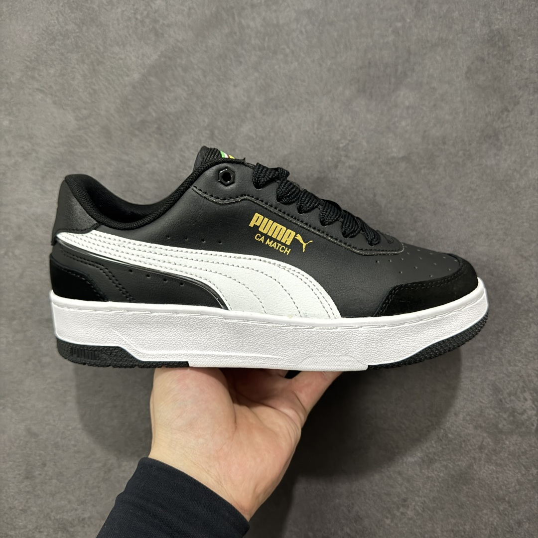 【公司级】PUMA彪马 CA Match Court 休闲经典简约复古 低帮 板鞋 货号：308621-01 尺码：36 37 38 39 40 41 42 43 44 45 编码：GLB220230-选品中心
