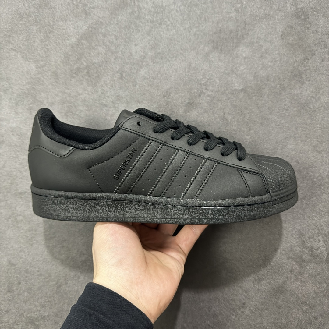 【公司级】AD 三叶草 Originals Superstar贝壳头黑粉经典百搭休闲运动板鞋 货号：EG4957 尺码：35-44带半码 编码：YBA180190-选品中心