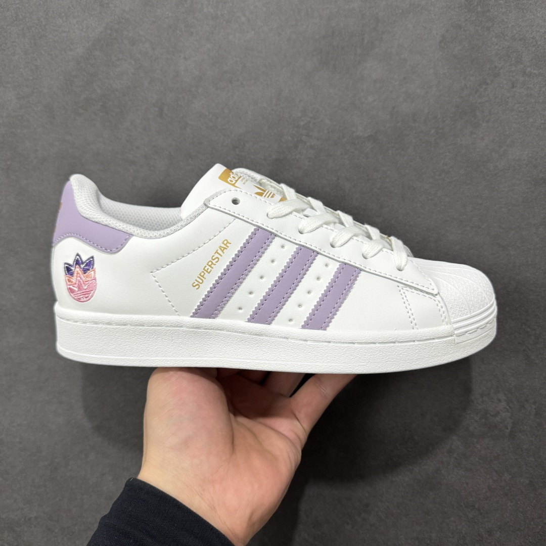 【公司级】AD 三叶草 Originals Superstar贝壳头经典百搭休闲运动板鞋 货号：GZ8143 尺码：35-44带半码 编码：YBA180190-选品中心