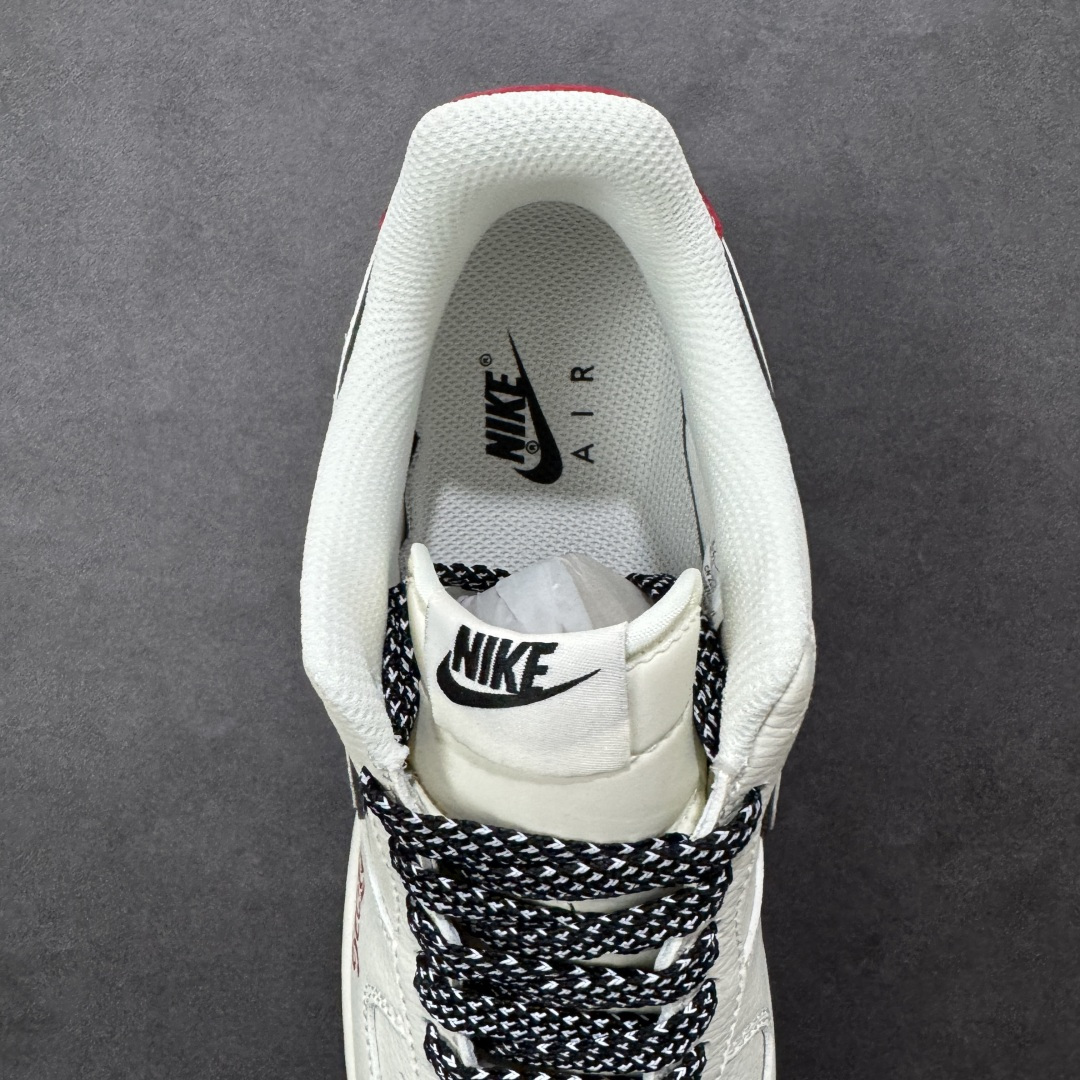 图片[7]-【定制版】NIke Air Force 1 ‘07 Low “NINE2026联名——米白红尾”空军一号 低帮 运动鞋 休闲鞋 折边针车 工艺难度大 原楦头原纸板 原装鞋盒 定制五金配件 内置全掌气垫 原厂鞋底 货号：CS5288-059 尺码：36 36.5 37.5 38 38.5 39 40 40.5 41 42 42.5 43 44 44.5 45 编码：HXSB310320-选品中心