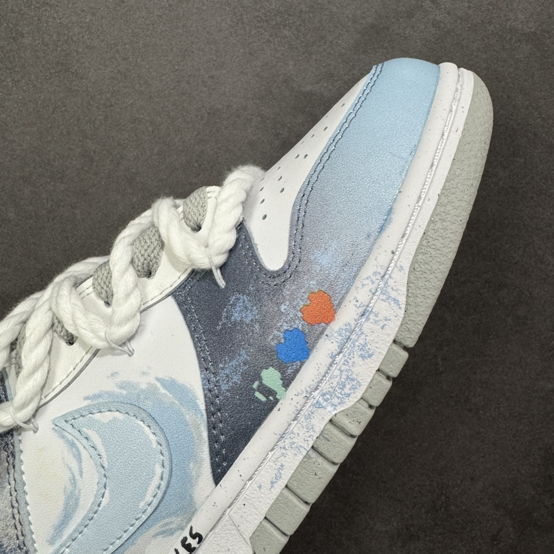 图片[5]-【定制版】Nike SB Dunk Low 梦幻星空 绑带 低帮休闲板鞋 #定制鞋盒 超高清洁度 皮料切割干净无任何毛边 细节完美 货号：DD1391-103 尺码：36 36.5 37.5 38 38.5 39 40 40.5 41 42 42.5 43 44 44.5 45 编码：HXSB330340-选品中心