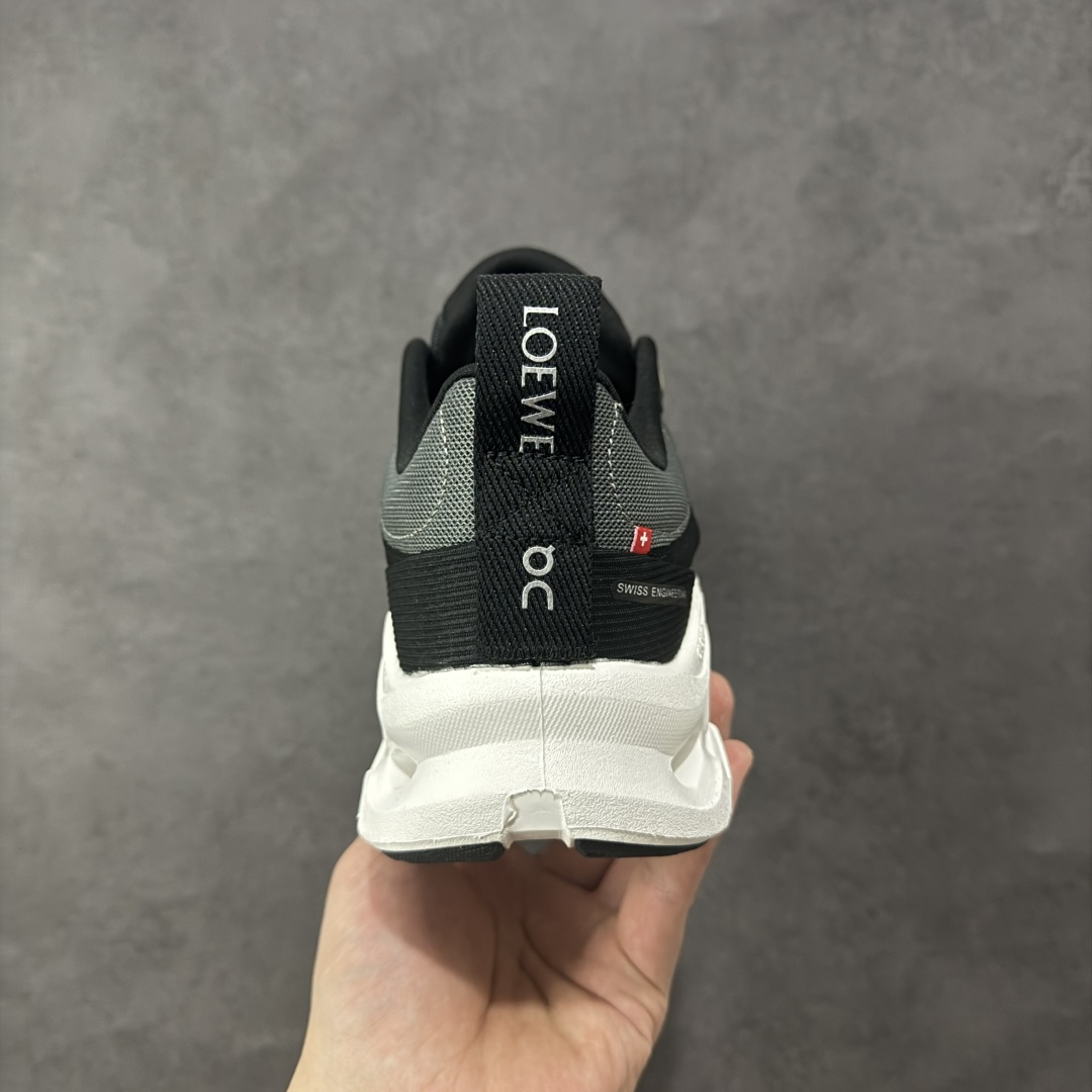 图片[4]-【公司级】On昂跑 LOEWE 系列低帮轻量舒适多功能休闲运动鞋 采用工程飞织网布组合再生聚酯纤维鞋面材质搭载独家隐藏速度中板 镂空CloudTec科技 泡棉缓震中底 黑科技跑出圈的时尚运动新宠 货号：3ME10690553 尺码：36-47 编码：XSB220230-选品中心