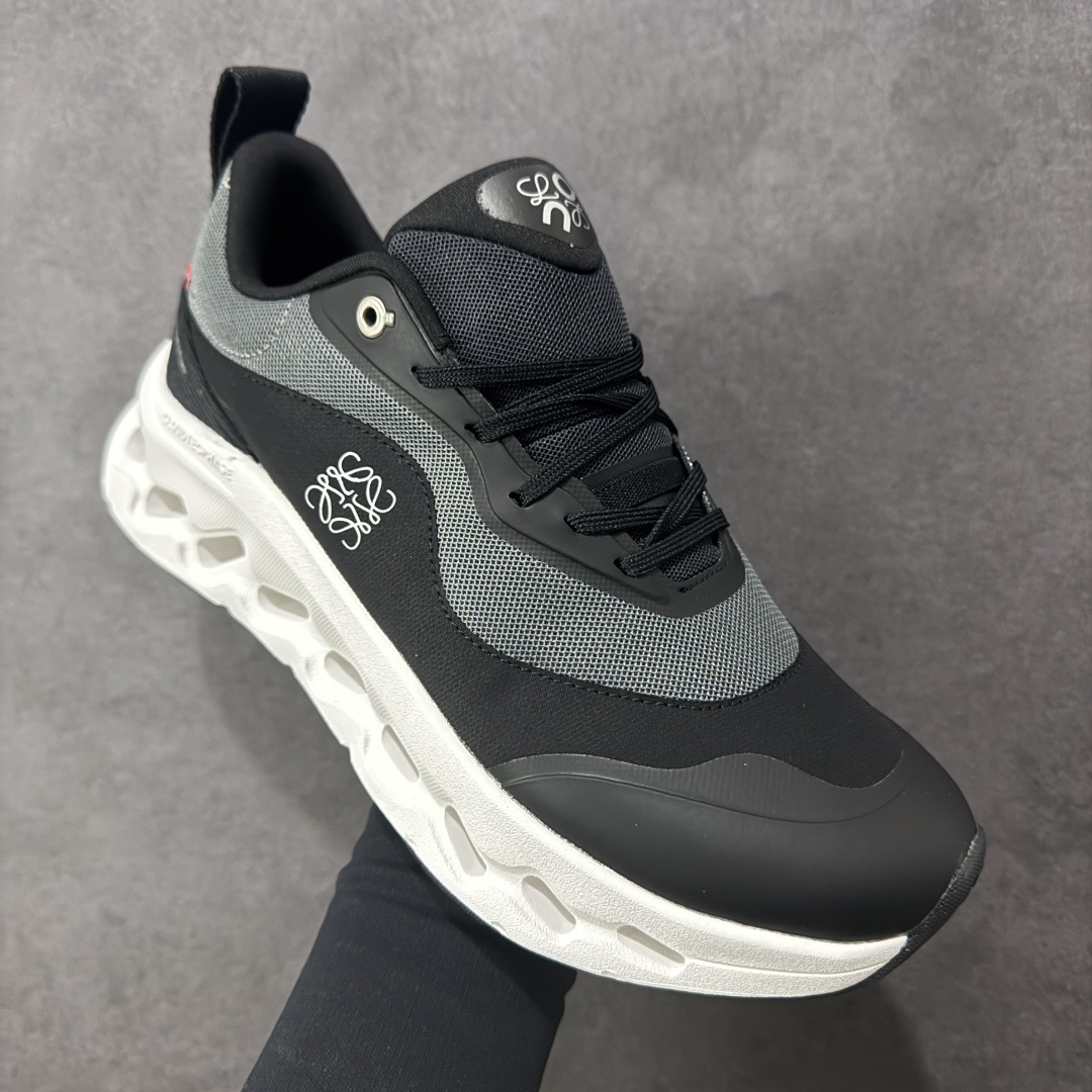 图片[3]-【公司级】On昂跑 LOEWE 系列低帮轻量舒适多功能休闲运动鞋 采用工程飞织网布组合再生聚酯纤维鞋面材质搭载独家隐藏速度中板 镂空CloudTec科技 泡棉缓震中底 黑科技跑出圈的时尚运动新宠 货号：3ME10690553 尺码：36-47 编码：XSB220230-选品中心