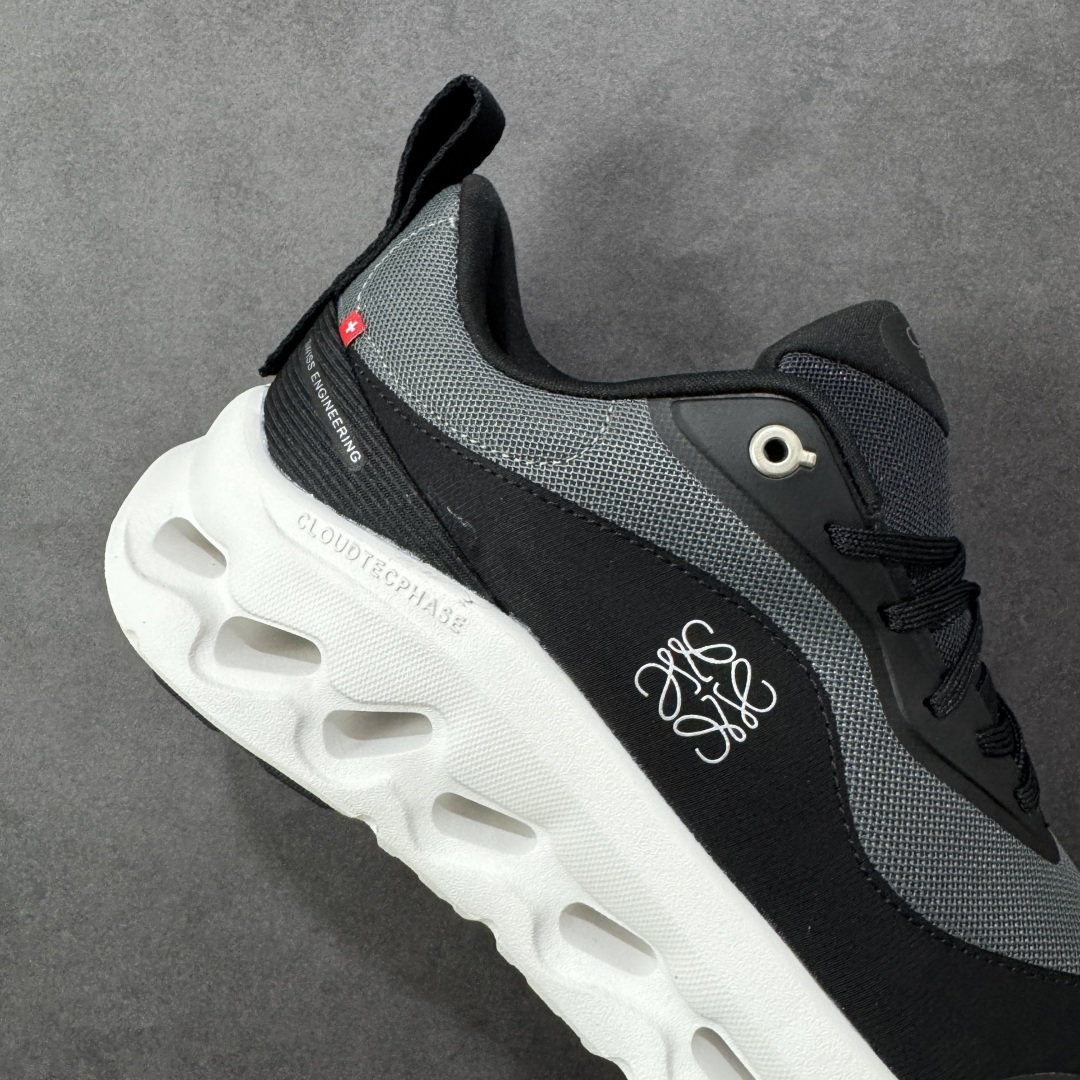 图片[6]-【公司级】On昂跑 LOEWE 系列低帮轻量舒适多功能休闲运动鞋 采用工程飞织网布组合再生聚酯纤维鞋面材质搭载独家隐藏速度中板 镂空CloudTec科技 泡棉缓震中底 黑科技跑出圈的时尚运动新宠 货号：3ME10690553 尺码：36-47 编码：XSB220230-选品中心