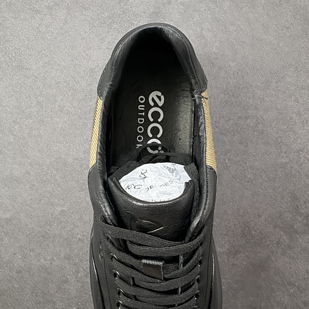 图片[7]-【广东纯原版本】Ecco 爱步街头趣闯系列 格子布拼接百搭简约时尚休闲板鞋 #牛皮鞋面 纹理自然 细腻柔软 鞋面防泼水薄膜 给你贴心保护 PU中底，橡胶大底 抓地力强 具有良好的防滑耐磨性 休闲百搭 简约利落 货号：596534-01001 尺码：38 39 40 41 42 43 44 皮鞋码-选品中心