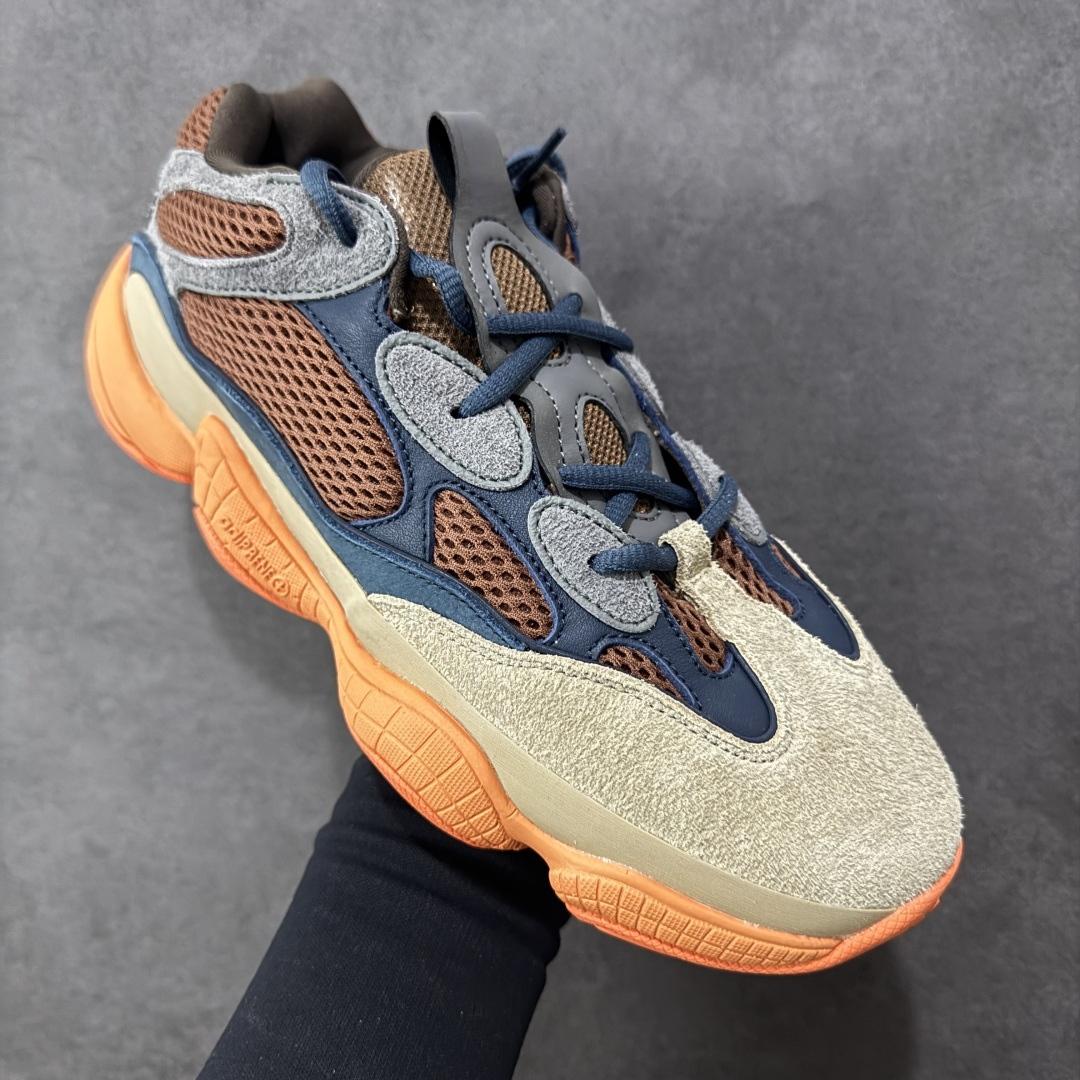 图片[3]-【OG纯原福利】adidas originals Yeezy 500 蓝桔 货号：GZ5541 尺码： 36 36.5 37.5 38 38.5 39 40 40.5 41 42 42.5 43 44 44.5 45 46 46.5 47.5 48 编码：GQB230240-选品中心