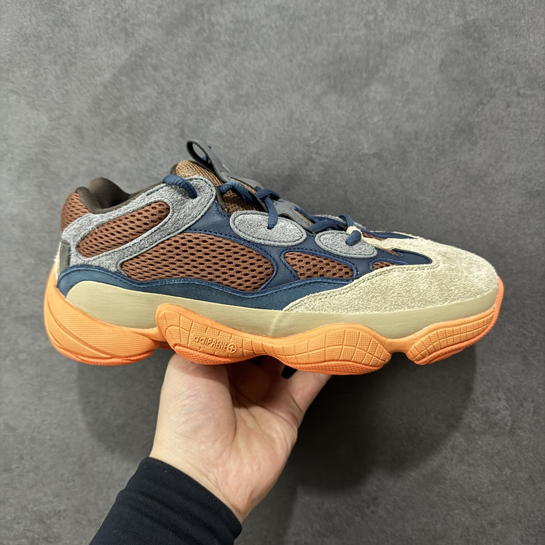 【OG纯原福利】adidas originals Yeezy 500 蓝桔 货号：GZ5541 尺码： 36 36.5 37.5 38 38.5 39 40 40.5 41 42 42.5 43 44 44.5 45 46 46.5 47.5 48 编码：GQB230240-选品中心