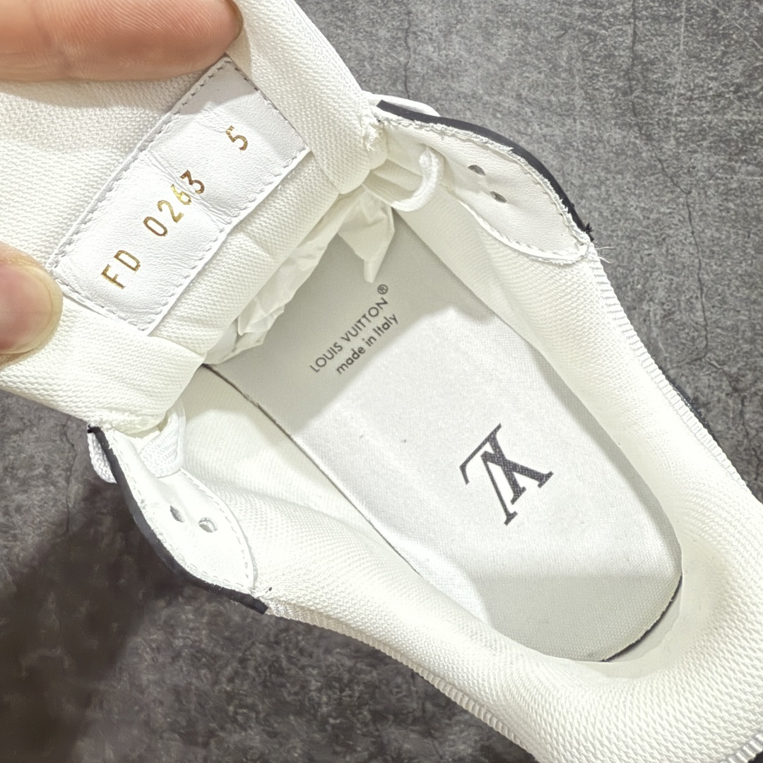 图片[7]-【XC版本】Louis Vuitton LV Trainer系列 黑牛仔配色入库上架 市场货一堆的东西没必要做文案吹嘘 实拍如图 所见即所得 细节细揣摩 让你感受真正的好货 尺码：35 36 37 38 39 40 41 42 43 44 45 46-选品中心