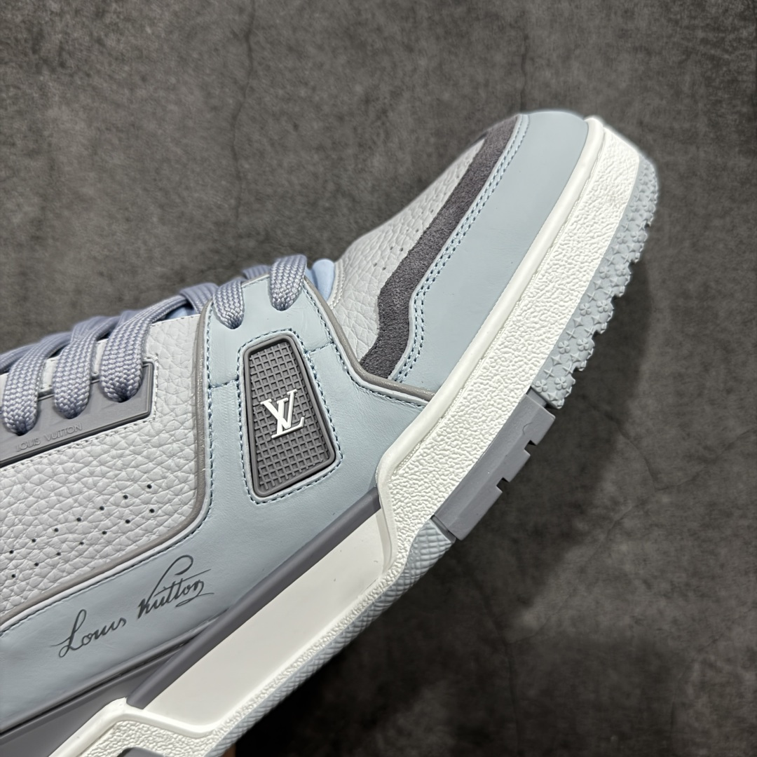 图片[6]-【XC版本】Louis Vuitton LV Trainer系列 新配色入库上架 市场货一堆的东西没必要做文案吹嘘 实拍如图 所见即所得 细节细揣摩 让你感受真正的好货 尺码：35 36 37 38 39 40 41 42 43 44 45 46-选品中心