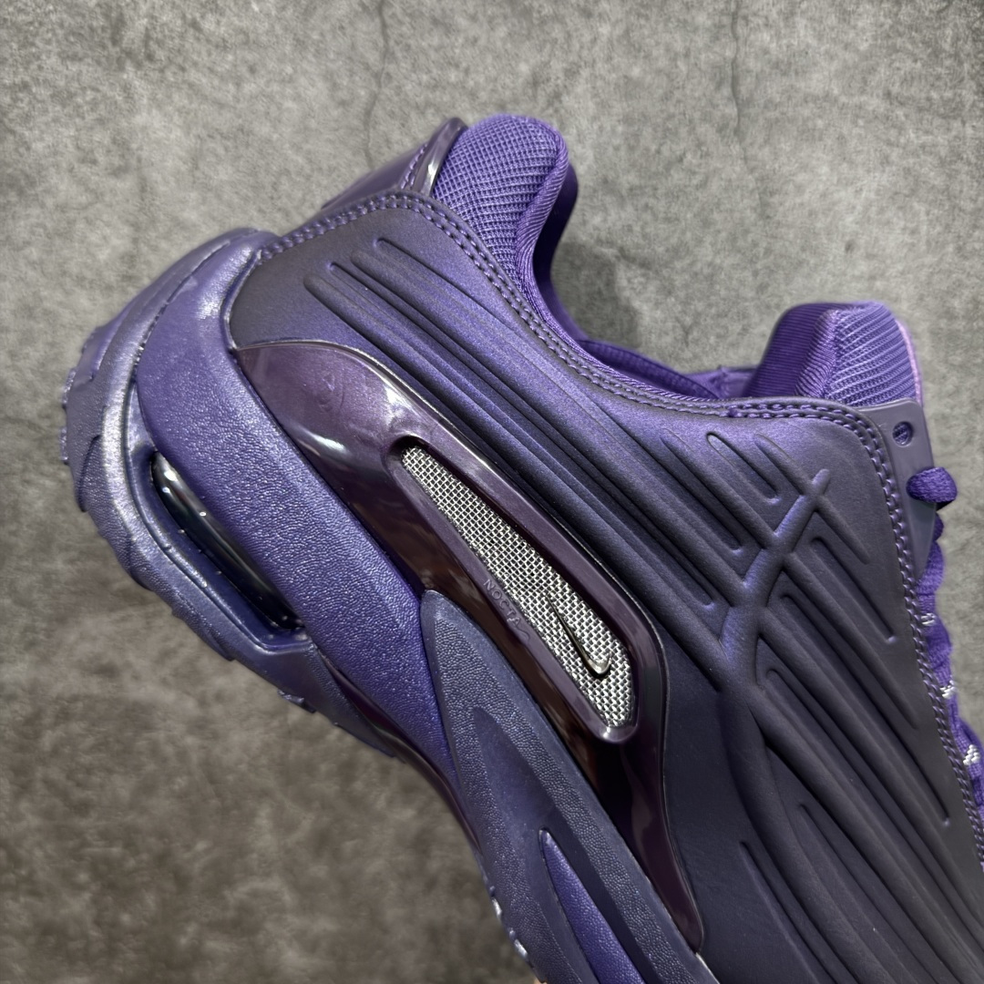 图片[7]-【ZOK版本】NOCTA x NK Hot Step II 联名款 复古运动鞋 紫色 DZ7293-500 外贸专供品质 鞋面造型有很强的线条感 电镀元素贯穿鞋身 以其鲜明的色调 为街头时尚注入了一股新鲜活力 尺码：40 40.5 41 42 42.5 43 44 44.5 45 46 47.5 47.5 48.5-选品中心