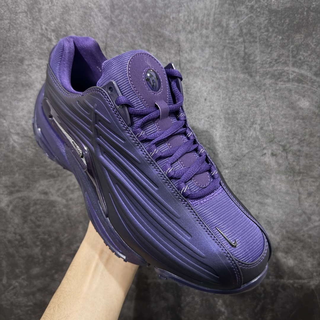 图片[3]-【ZOK版本】NOCTA x NK Hot Step II 联名款 复古运动鞋 紫色 DZ7293-500 外贸专供品质 鞋面造型有很强的线条感 电镀元素贯穿鞋身 以其鲜明的色调 为街头时尚注入了一股新鲜活力 尺码：40 40.5 41 42 42.5 43 44 44.5 45 46 47.5 47.5 48.5-选品中心