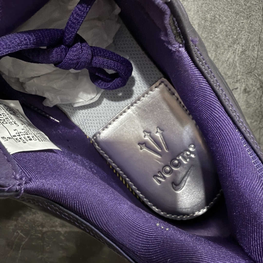 图片[7]-【ZOK版本】NOCTA x NK Hot Step II 联名款 复古运动鞋 紫色 DZ7293-500 外贸专供品质 鞋面造型有很强的线条感 电镀元素贯穿鞋身 以其鲜明的色调 为街头时尚注入了一股新鲜活力 尺码：40 40.5 41 42 42.5 43 44 44.5 45 46 47.5 47.5 48.5-选品中心