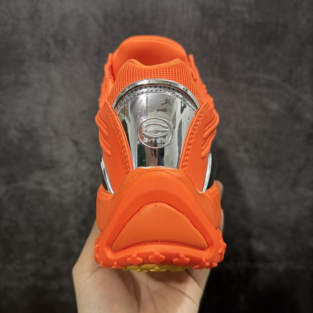 图片[4]-【ZOK版本】NOCTA x NK Hot Step II 联名款 复古运动鞋 橙色 DZ7293-800 外贸专供品质 鞋面造型有很强的线条感 电镀元素贯穿鞋身 以其鲜明的色调 为街头时尚注入了一股新鲜活力 尺码：40 40.5 41 42 42.5 43 44 44.5 45 46 47.5 47.5 48.5-选品中心