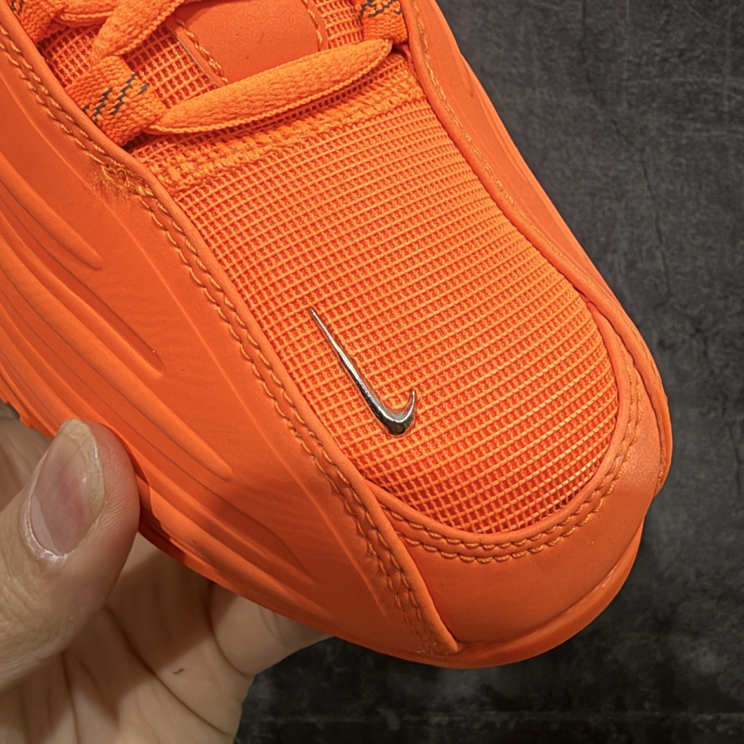 图片[5]-【ZOK版本】NOCTA x NK Hot Step II 联名款 复古运动鞋 橙色 DZ7293-800 外贸专供品质 鞋面造型有很强的线条感 电镀元素贯穿鞋身 以其鲜明的色调 为街头时尚注入了一股新鲜活力 尺码：40 40.5 41 42 42.5 43 44 44.5 45 46 47.5 47.5 48.5-选品中心