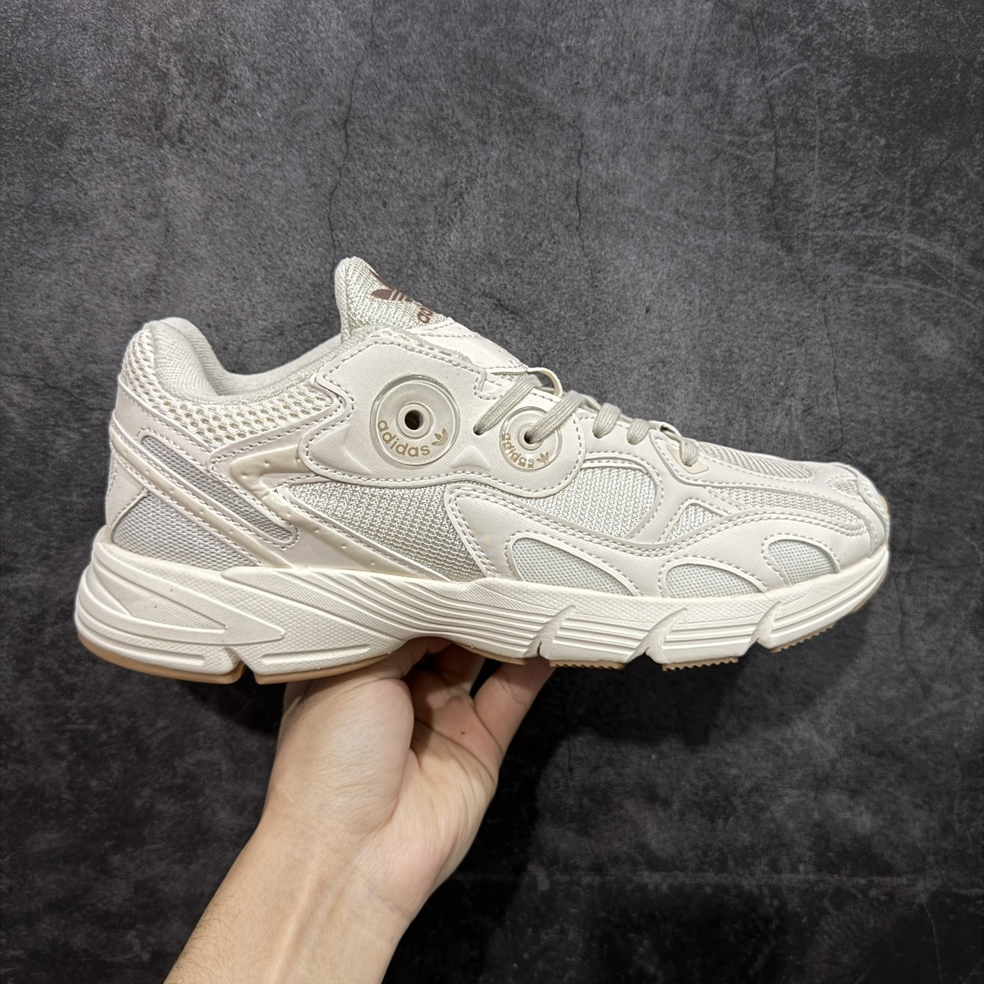 【纯原福利】阿迪达斯Adidas Originals Astir”Space Silver Grey“阿斯蒂尔系列老爹风复古透气缓震休闲运动慢跑鞋 GV9200 原楦开发版型，采用牛剖革组合透气网织布鞋面材质，搭载Torsion System抗扭转科技，市面正确4层组合鞋底部 尺码：36 36.5 37 38 39 40.5 41 42 42.5 43 44 45-选品中心