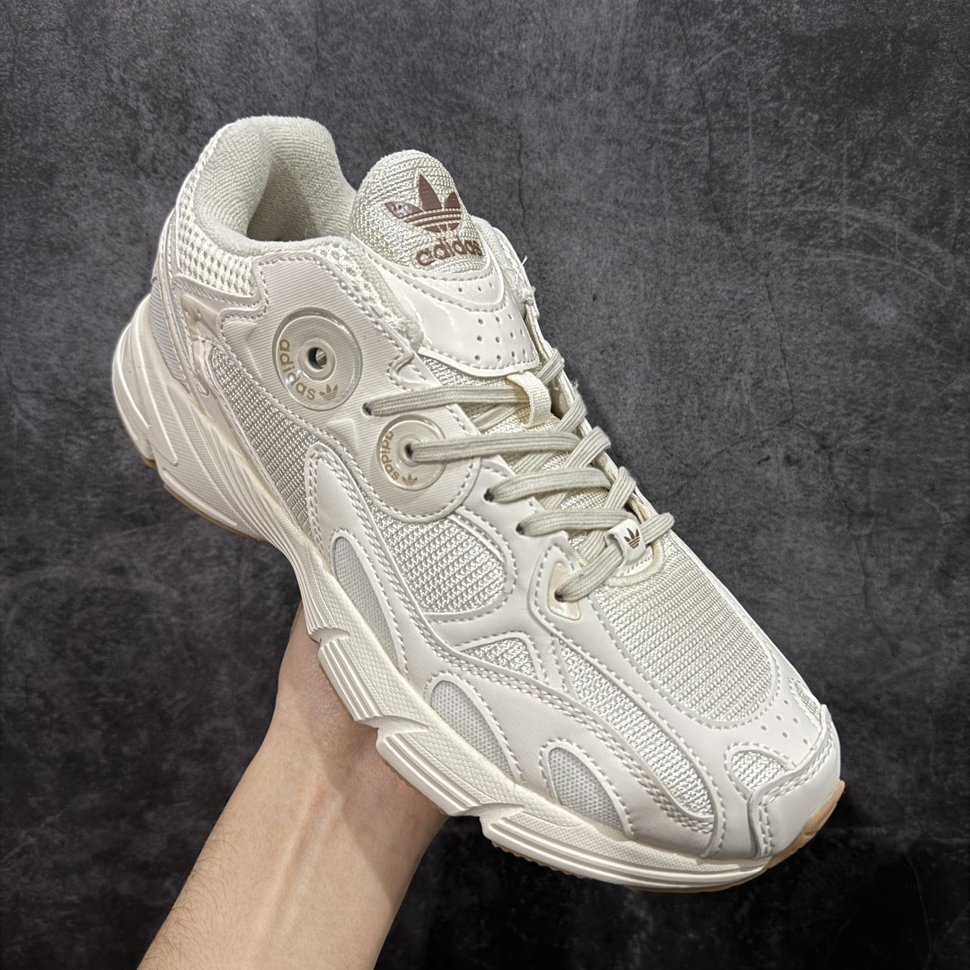 图片[3]-【纯原福利】阿迪达斯Adidas Originals Astir”Space Silver Grey“阿斯蒂尔系列老爹风复古透气缓震休闲运动慢跑鞋 GV9200 原楦开发版型，采用牛剖革组合透气网织布鞋面材质，搭载Torsion System抗扭转科技，市面正确4层组合鞋底部 尺码：36 36.5 37 38 39 40.5 41 42 42.5 43 44 45-选品中心