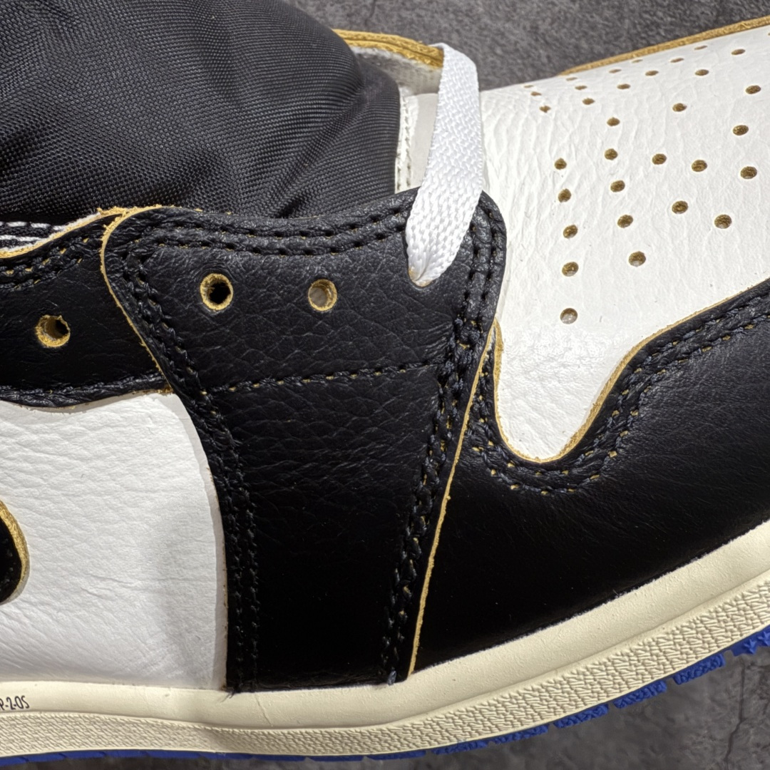 图片[5]-【RN版本】Union LA x Fragment Design x Air Jordan AJ1 Retro High NRG 藤原浩三方联名四色拼接灰 闪电白蓝红 IO7847-002 圈内最强系列 高端零售特供批次 产品品控稳定性领先行业 各方面均可对飙L版 良心定价不杀猪 SZ原厂全套原楦原纸板冲刀磨具开发 原厂皮料加持 原厂港宝加持定型后跟R度完美 同源原厂电绣 飞翼针数密度立体效果一致 百分百一致原鞋 原厂拉帮工艺 针距密度一致 后跟弧度收口自然不对折 极致一眼正品既视感 进口玻璃冲刀皮料裁剪零毛边 全鞋电脑针车工艺 品控清洁度最高QC检验标准 免检产品 原厂订购鞋盒、鞋标、防尘纸、鞋撑、鞋带 追求极致的原厂味道 尺码： 40 40.5 41 42 42.5 43 44 44.5 45 46 47.5-选品中心