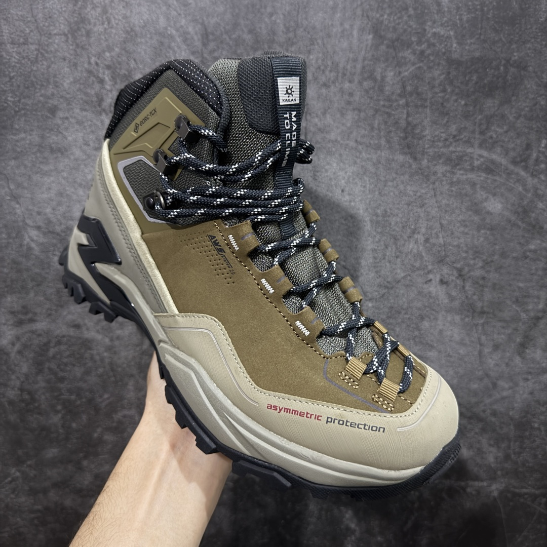 图片[3]-【公司级】凯乐石KAILAS MT5-2 GTX MID 时尚舒适 百搭潮流 减震防滑耐磨 高帮 徒步鞋 男款 秋冬户外防水款 鞋圈硬通货 平台充正批次 原版开发 完美品质 零售首选 尺码：39-45-选品中心
