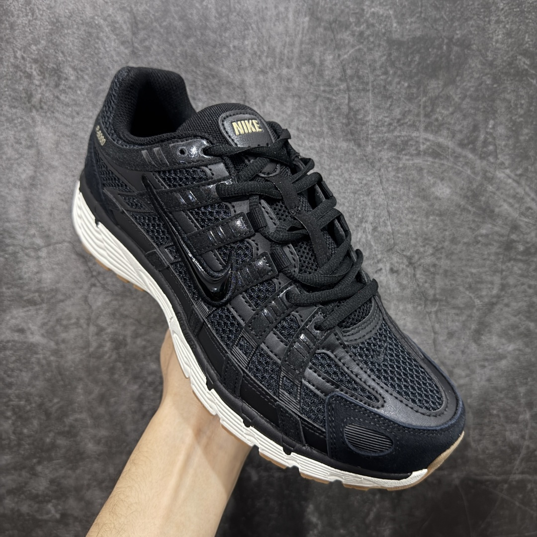 图片[3]-【外贸纯原版】Nike P-6000 Premium系列低帮复古老爹风休闲运动舒适慢跑鞋 HF0015-001 最大做到47.5 男女码真标半码制 升级原楦原纸版数据开发版型 采用硬质牛剖革组合透气网面材质 正确3层组织中底搭载EVA轻量缓震嵌入双层革新物料鞋垫,外置防滑耐磨橡胶底片❗ 尺码：36-47.5-选品中心