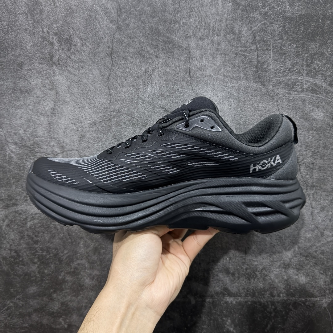 图片[2]-【纯原H版】Hoka Bondi 8 TS Caged 邦迪8 网面透气跑步鞋 1155391 全新外贸订单出货 原材料原数据打造 邦代八代缓震网面耐磨低帮跑步鞋 原始的 Bondi 缓震和线条在这里 提供该特许经营权众所周知的柔软、平衡的乘坐体验 Bondi 使用加长的摇杆微调几何形状 以获得更大的加速度 尺码： 36 36.5 37 38 38.5 39 40 40.5 41 42 42.5 43 44 44.5 45-选品中心