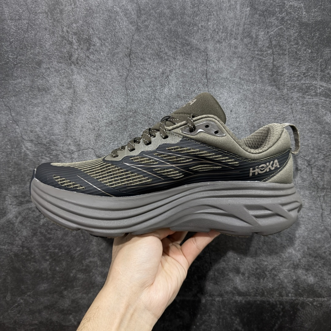 图片[2]-【纯原H版】Hoka Bondi 8 TS Caged 邦迪8 网面透气跑步鞋 1155391 全新外贸订单出货 原材料原数据打造 邦代八代缓震网面耐磨低帮跑步鞋 原始的 Bondi 缓震和线条在这里 提供该特许经营权众所周知的柔软、平衡的乘坐体验 Bondi 使用加长的摇杆微调几何形状 以获得更大的加速度 尺码： 36 36.5 37 38 38.5 39 40 40.5 41 42 42.5 43 44 44.5 45-选品中心