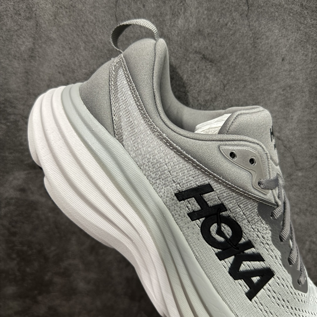 图片[7]-【纯原H版】Hoka Bondi 8 TS Caged 邦迪8 网面透气跑步鞋 1123202 全新外贸订单出货 原材料原数据打造 邦代八代缓震网面耐磨低帮跑步鞋 原始的 Bondi 缓震和线条在这里 提供该特许经营权众所周知的柔软、平衡的乘坐体验 Bondi 使用加长的摇杆微调几何形状 以获得更大的加速度 尺码： 36 36.5 37 38 38.5 39 40 40.5 41 42 42.5 43 44 44.5 45-选品中心