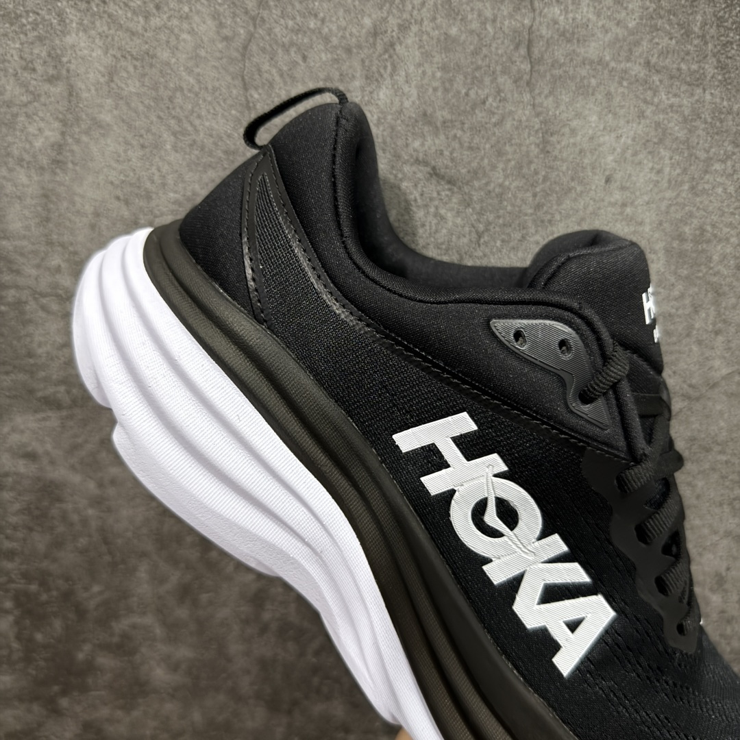 图片[7]-【纯原H版】Hoka Bondi 8 TS Caged 邦迪8 网面透气跑步鞋 1123202 全新外贸订单出货 原材料原数据打造 邦代八代缓震网面耐磨低帮跑步鞋 原始的 Bondi 缓震和线条在这里 提供该特许经营权众所周知的柔软、平衡的乘坐体验 Bondi 使用加长的摇杆微调几何形状 以获得更大的加速度 尺码： 36 36.5 37 38 38.5 39 40 40.5 41 42 42.5 43 44 44.5 45-选品中心