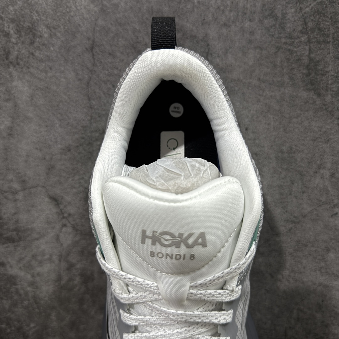 图片[8]-【纯原H版】Hoka Bondi 8 TS Caged 邦迪8 网面透气跑步鞋 1155391 全新外贸订单出货 原材料原数据打造 邦代八代缓震网面耐磨低帮跑步鞋 原始的 Bondi 缓震和线条在这里 提供该特许经营权众所周知的柔软、平衡的乘坐体验 Bondi 使用加长的摇杆微调几何形状 以获得更大的加速度 尺码： 36 36.5 37 38 38.5 39 40 40.5 41 42 42.5 43 44 44.5 45-选品中心