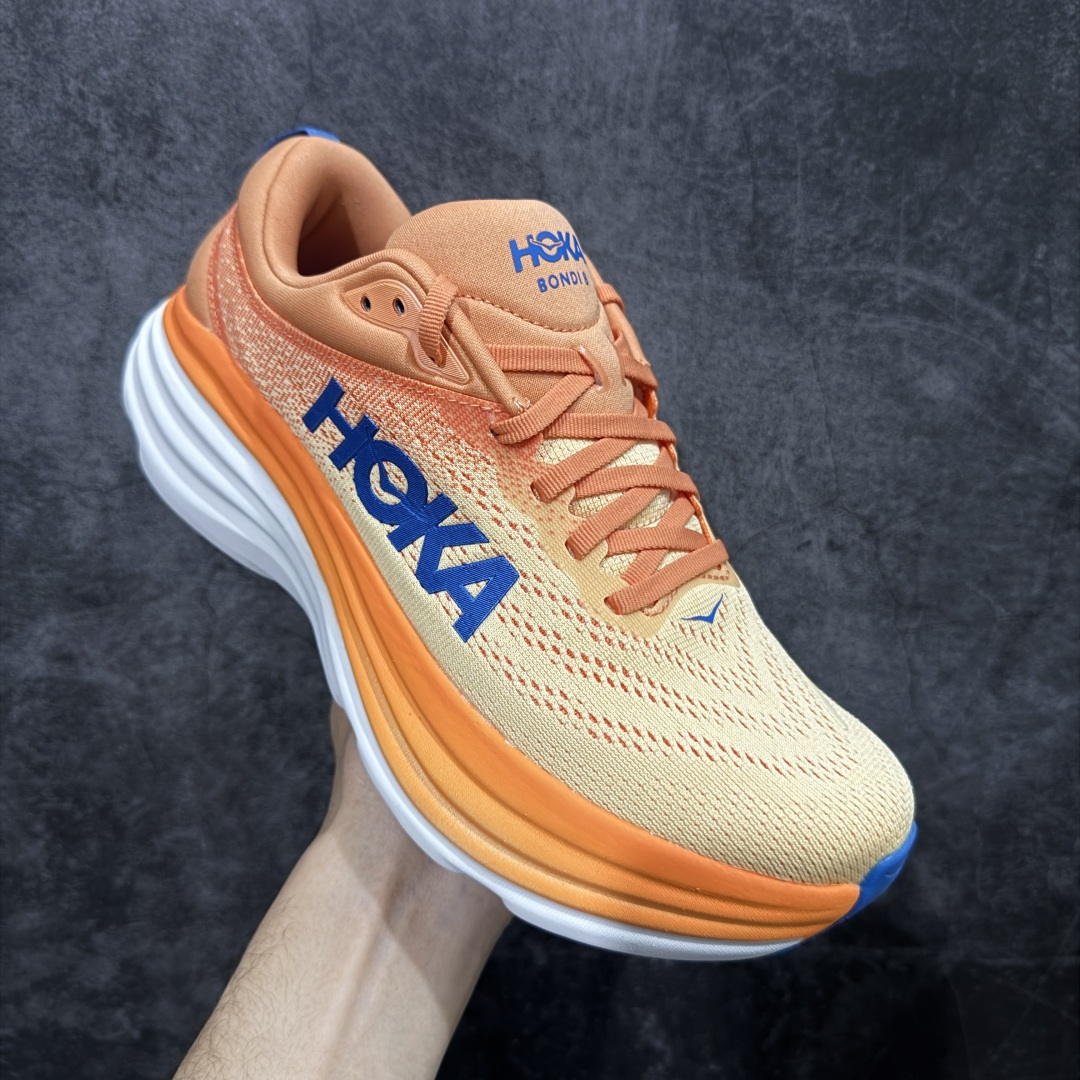 图片[3]-【纯原H版】Hoka Bondi 8 TS Caged 邦迪8 网面透气跑步鞋 1123202 全新外贸订单出货 原材料原数据打造 邦代八代缓震网面耐磨低帮跑步鞋 原始的 Bondi 缓震和线条在这里 提供该特许经营权众所周知的柔软、平衡的乘坐体验 Bondi 使用加长的摇杆微调几何形状 以获得更大的加速度 尺码： 36 36.5 37 38 38.5 39 40 40.5 41 42 42.5 43 44 44.5 45-选品中心