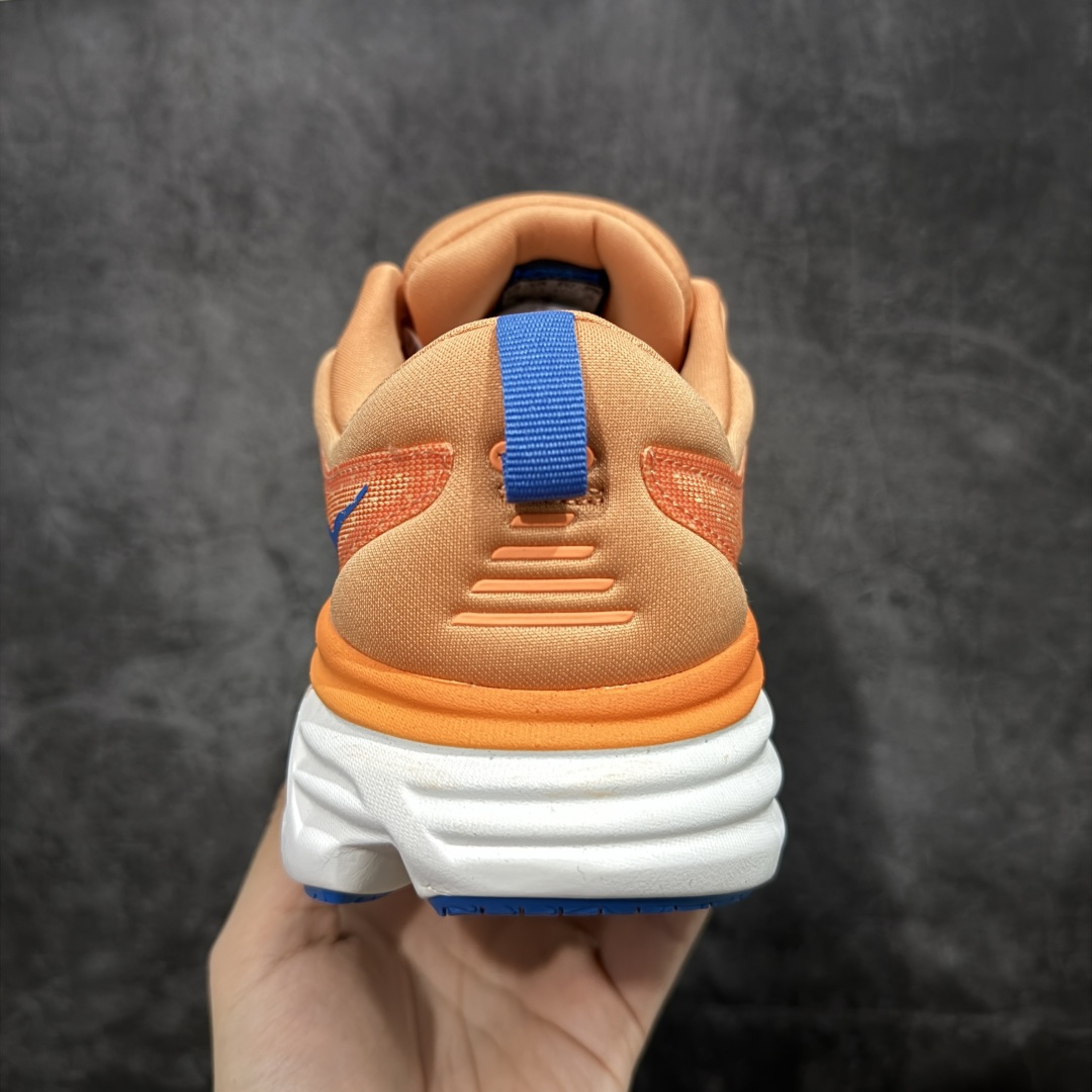 图片[4]-【纯原H版】Hoka Bondi 8 TS Caged 邦迪8 网面透气跑步鞋 1123202 全新外贸订单出货 原材料原数据打造 邦代八代缓震网面耐磨低帮跑步鞋 原始的 Bondi 缓震和线条在这里 提供该特许经营权众所周知的柔软、平衡的乘坐体验 Bondi 使用加长的摇杆微调几何形状 以获得更大的加速度 尺码： 36 36.5 37 38 38.5 39 40 40.5 41 42 42.5 43 44 44.5 45-选品中心