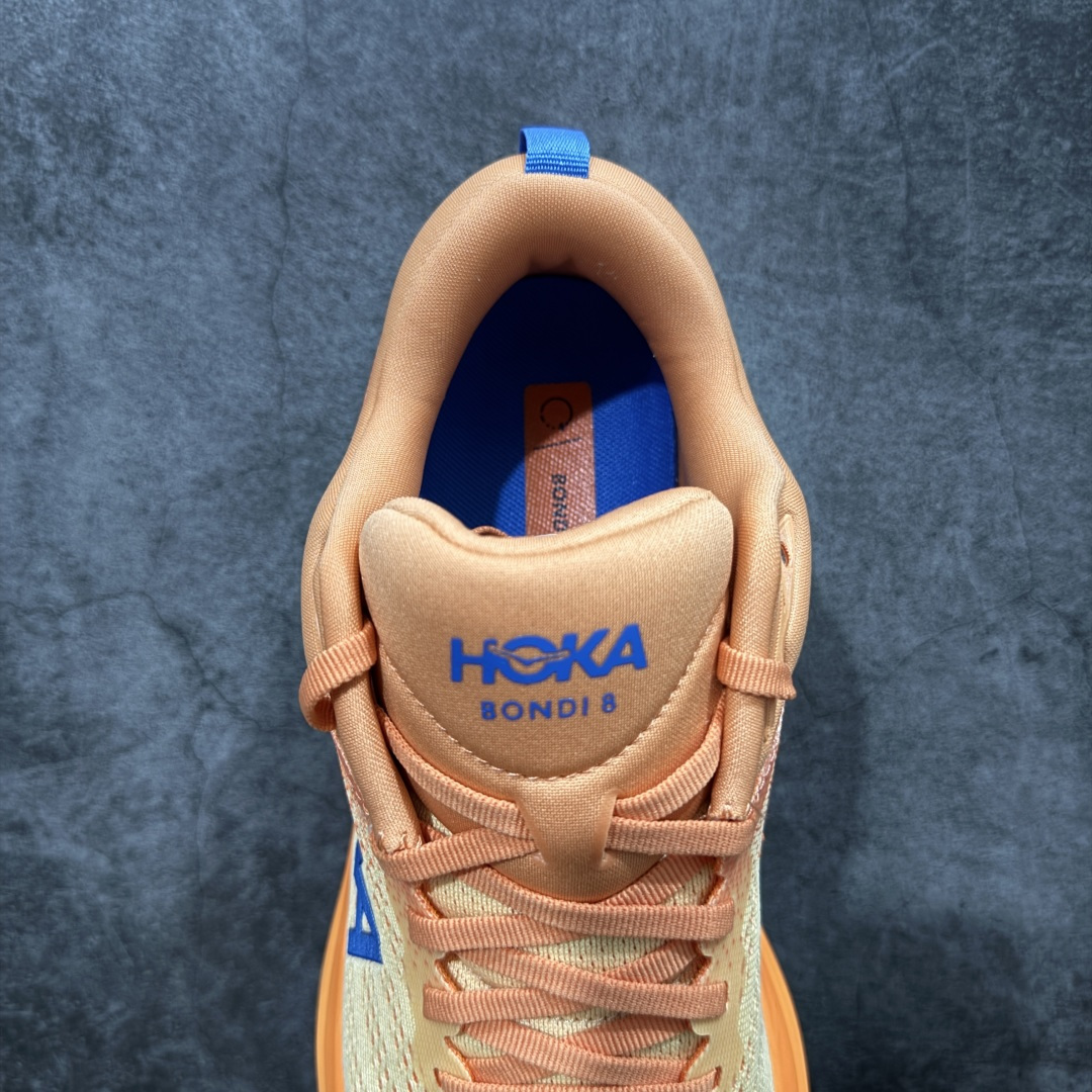 图片[8]-【纯原H版】Hoka Bondi 8 TS Caged 邦迪8 网面透气跑步鞋 1123202 全新外贸订单出货 原材料原数据打造 邦代八代缓震网面耐磨低帮跑步鞋 原始的 Bondi 缓震和线条在这里 提供该特许经营权众所周知的柔软、平衡的乘坐体验 Bondi 使用加长的摇杆微调几何形状 以获得更大的加速度 尺码： 36 36.5 37 38 38.5 39 40 40.5 41 42 42.5 43 44 44.5 45-选品中心