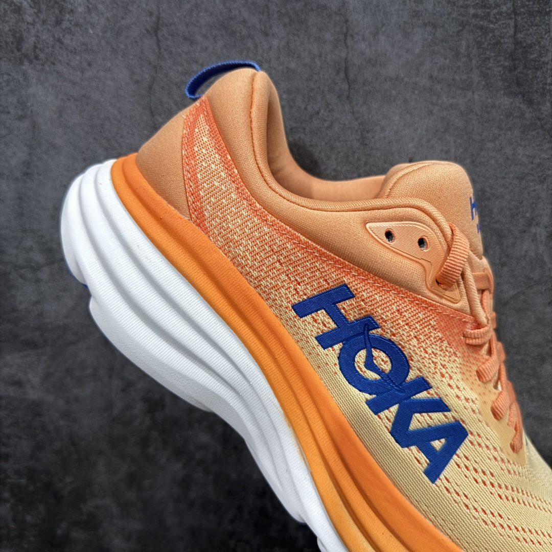 图片[7]-【纯原H版】Hoka Bondi 8 TS Caged 邦迪8 网面透气跑步鞋 1123202 全新外贸订单出货 原材料原数据打造 邦代八代缓震网面耐磨低帮跑步鞋 原始的 Bondi 缓震和线条在这里 提供该特许经营权众所周知的柔软、平衡的乘坐体验 Bondi 使用加长的摇杆微调几何形状 以获得更大的加速度 尺码： 36 36.5 37 38 38.5 39 40 40.5 41 42 42.5 43 44 44.5 45-选品中心