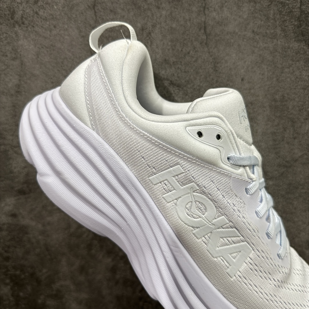 图片[7]-【纯原H版】Hoka Bondi 8 TS Caged 邦迪8 网面透气跑步鞋 1123202 全新外贸订单出货 原材料原数据打造 邦代八代缓震网面耐磨低帮跑步鞋 原始的 Bondi 缓震和线条在这里 提供该特许经营权众所周知的柔软、平衡的乘坐体验 Bondi 使用加长的摇杆微调几何形状 以获得更大的加速度 尺码： 36 36.5 37 38 38.5 39 40 40.5 41 42 42.5 43 44 44.5 45-选品中心