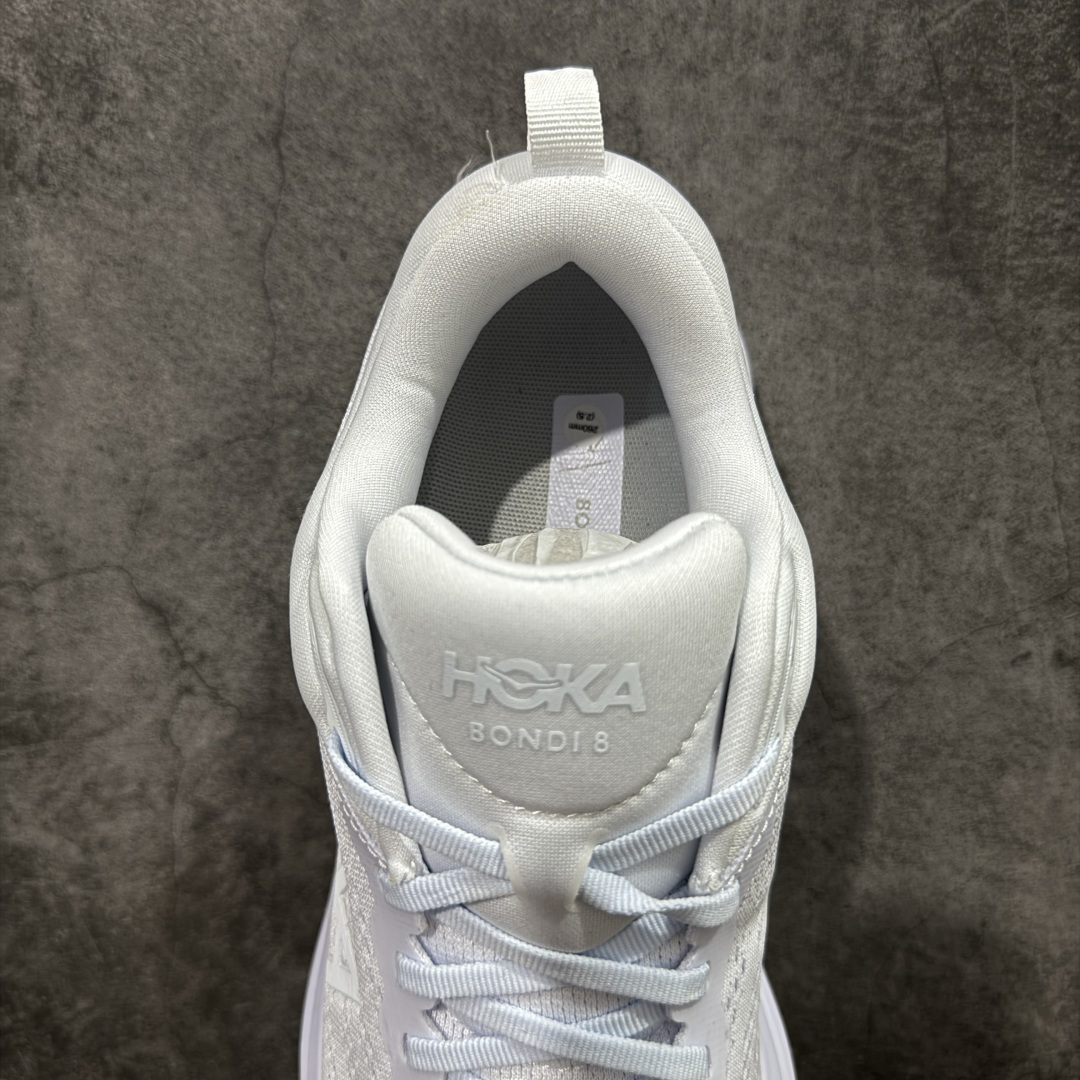 图片[8]-【纯原H版】Hoka Bondi 8 TS Caged 邦迪8 网面透气跑步鞋 1123202 全新外贸订单出货 原材料原数据打造 邦代八代缓震网面耐磨低帮跑步鞋 原始的 Bondi 缓震和线条在这里 提供该特许经营权众所周知的柔软、平衡的乘坐体验 Bondi 使用加长的摇杆微调几何形状 以获得更大的加速度 尺码： 36 36.5 37 38 38.5 39 40 40.5 41 42 42.5 43 44 44.5 45-选品中心
