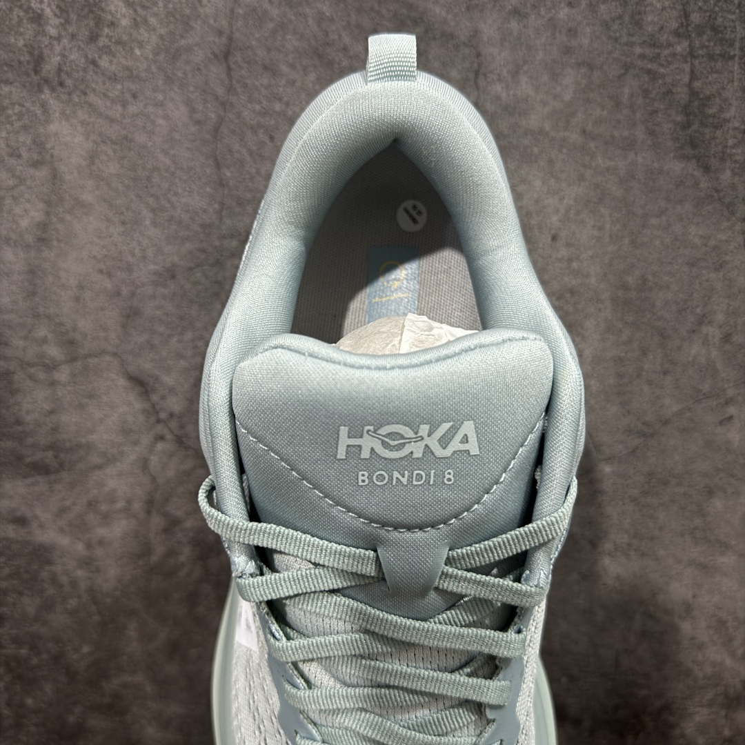 图片[8]-【纯原H版】Hoka Bondi 8 TS Caged 邦迪8 网面透气跑步鞋 1123202 全新外贸订单出货 原材料原数据打造 邦代八代缓震网面耐磨低帮跑步鞋 原始的 Bondi 缓震和线条在这里 提供该特许经营权众所周知的柔软、平衡的乘坐体验 Bondi 使用加长的摇杆微调几何形状 以获得更大的加速度 尺码： 36 36.5 37 38 38.5 39 40 40.5 41 42 42.5 43 44 44.5 45-选品中心
