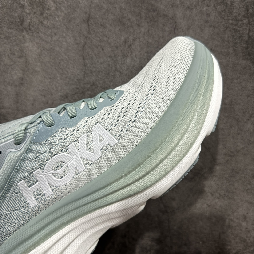 图片[6]-【纯原H版】Hoka Bondi 8 TS Caged 邦迪8 网面透气跑步鞋 1123202 全新外贸订单出货 原材料原数据打造 邦代八代缓震网面耐磨低帮跑步鞋 原始的 Bondi 缓震和线条在这里 提供该特许经营权众所周知的柔软、平衡的乘坐体验 Bondi 使用加长的摇杆微调几何形状 以获得更大的加速度 尺码： 36 36.5 37 38 38.5 39 40 40.5 41 42 42.5 43 44 44.5 45-选品中心