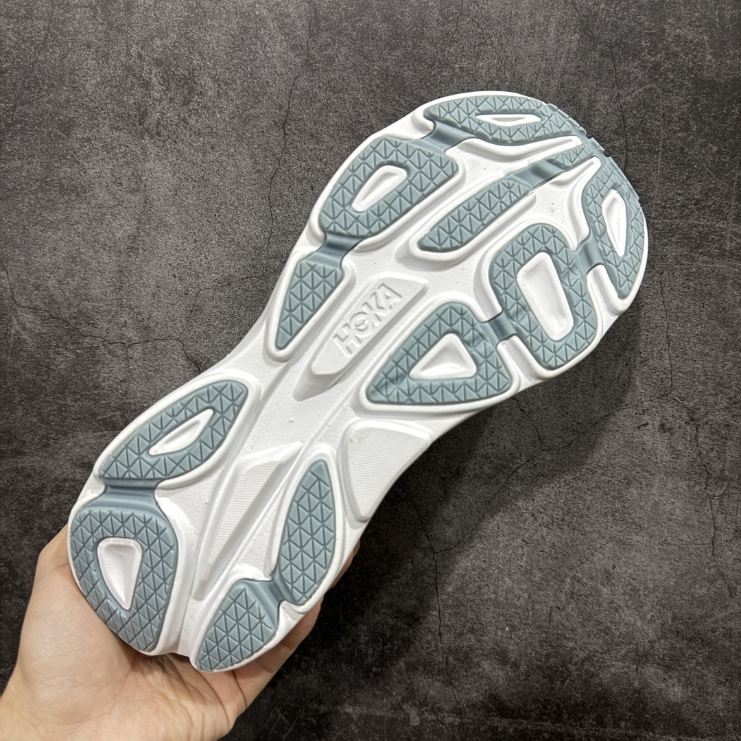图片[9]-【纯原H版】Hoka Bondi 8 TS Caged 邦迪8 网面透气跑步鞋 1123202 全新外贸订单出货 原材料原数据打造 邦代八代缓震网面耐磨低帮跑步鞋 原始的 Bondi 缓震和线条在这里 提供该特许经营权众所周知的柔软、平衡的乘坐体验 Bondi 使用加长的摇杆微调几何形状 以获得更大的加速度 尺码： 36 36.5 37 38 38.5 39 40 40.5 41 42 42.5 43 44 44.5 45-选品中心
