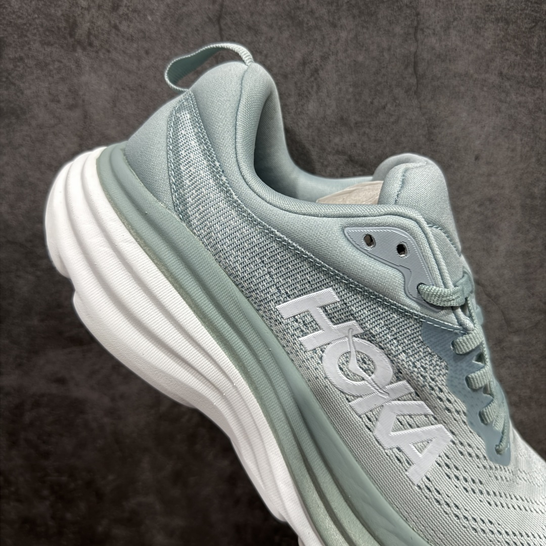 图片[7]-【纯原H版】Hoka Bondi 8 TS Caged 邦迪8 网面透气跑步鞋 1123202 全新外贸订单出货 原材料原数据打造 邦代八代缓震网面耐磨低帮跑步鞋 原始的 Bondi 缓震和线条在这里 提供该特许经营权众所周知的柔软、平衡的乘坐体验 Bondi 使用加长的摇杆微调几何形状 以获得更大的加速度 尺码： 36 36.5 37 38 38.5 39 40 40.5 41 42 42.5 43 44 44.5 45-选品中心