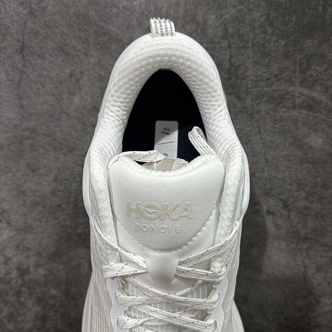 图片[8]-【纯原H版】Hoka Bondi 8 TS Caged 邦迪8 网面透气跑步鞋 1123202 全新外贸订单出货 原材料原数据打造 邦代八代缓震网面耐磨低帮跑步鞋 原始的 Bondi 缓震和线条在这里 提供该特许经营权众所周知的柔软、平衡的乘坐体验 Bondi 使用加长的摇杆微调几何形状 以获得更大的加速度 尺码： 36 36.5 37 38 38.5 39 40 40.5 41 42 42.5 43 44 44.5 45-选品中心