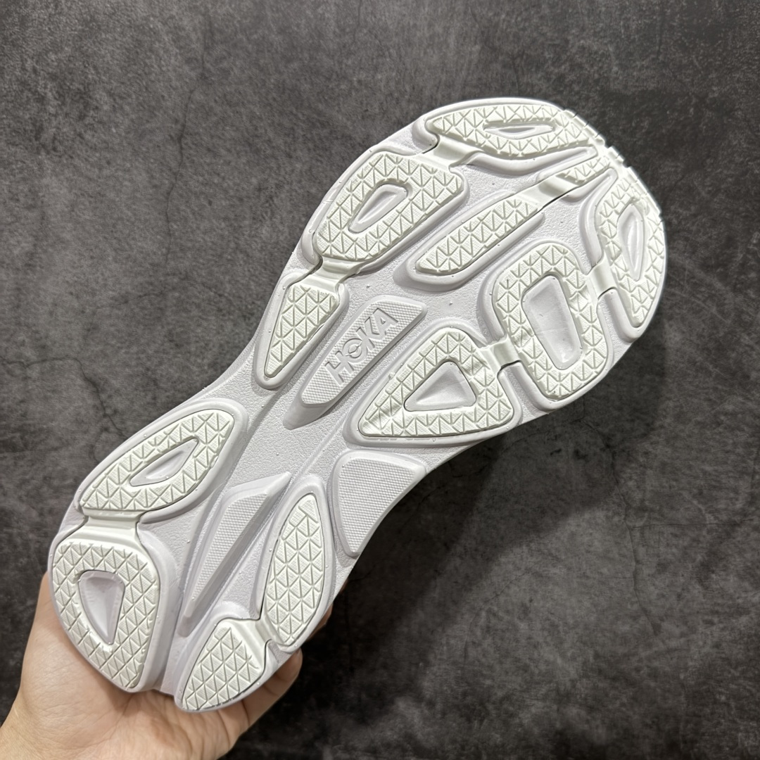 图片[9]-【纯原H版】Hoka Bondi 8 TS Caged 邦迪8 网面透气跑步鞋 1123202 全新外贸订单出货 原材料原数据打造 邦代八代缓震网面耐磨低帮跑步鞋 原始的 Bondi 缓震和线条在这里 提供该特许经营权众所周知的柔软、平衡的乘坐体验 Bondi 使用加长的摇杆微调几何形状 以获得更大的加速度 尺码： 36 36.5 37 38 38.5 39 40 40.5 41 42 42.5 43 44 44.5 45-选品中心