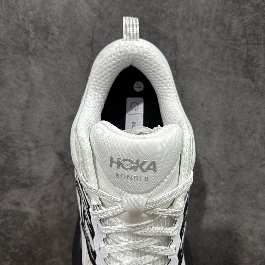 图片[8]-【纯原H版】Hoka Bondi 8 TS Caged 邦迪8 网面透气跑步鞋 1155391 全新外贸订单出货 原材料原数据打造 邦代八代缓震网面耐磨低帮跑步鞋 原始的 Bondi 缓震和线条在这里 提供该特许经营权众所周知的柔软、平衡的乘坐体验 Bondi 使用加长的摇杆微调几何形状 以获得更大的加速度 尺码： 36 36.5 37 38 38.5 39 40 40.5 41 42 42.5 43 44 44.5 45-选品中心