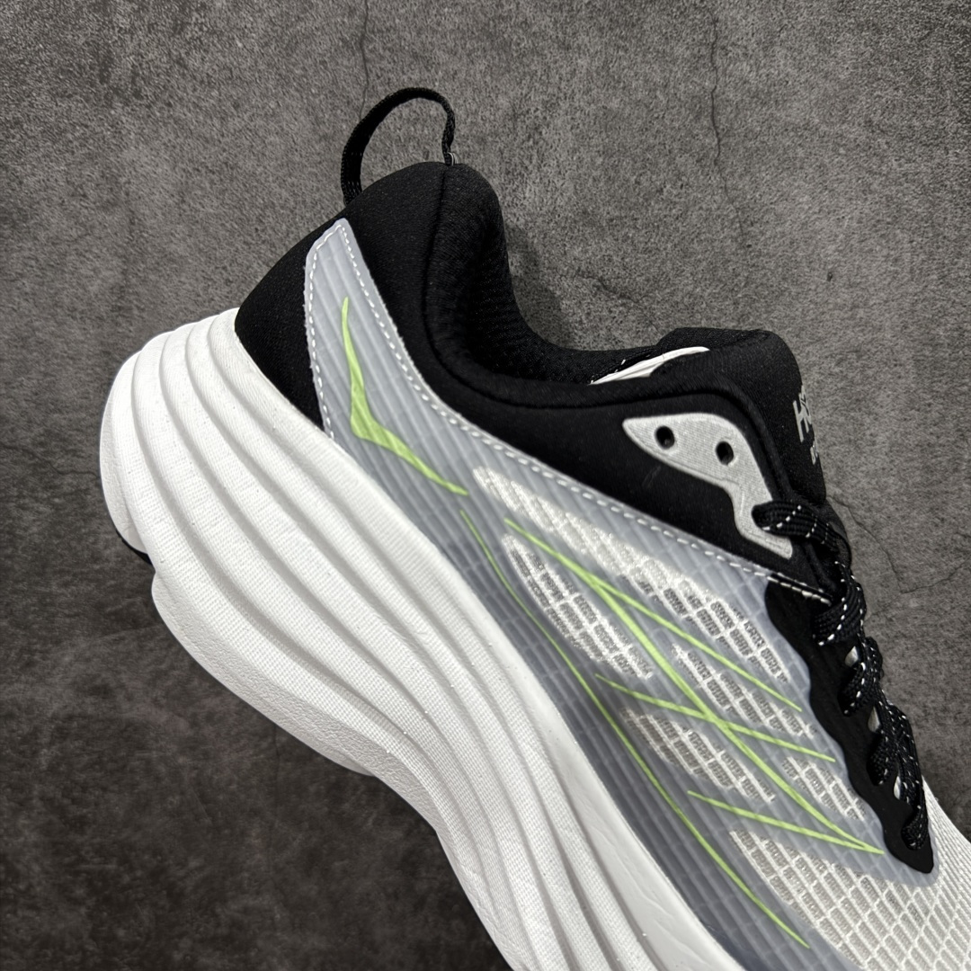 图片[7]-【纯原H版】Hoka Bondi 8 TS Caged 邦迪8 网面透气跑步鞋 1155391 全新外贸订单出货 原材料原数据打造 邦代八代缓震网面耐磨低帮跑步鞋 原始的 Bondi 缓震和线条在这里 提供该特许经营权众所周知的柔软、平衡的乘坐体验 Bondi 使用加长的摇杆微调几何形状 以获得更大的加速度 尺码： 36 36.5 37 38 38.5 39 40 40.5 41 42 42.5 43 44 44.5 45-选品中心