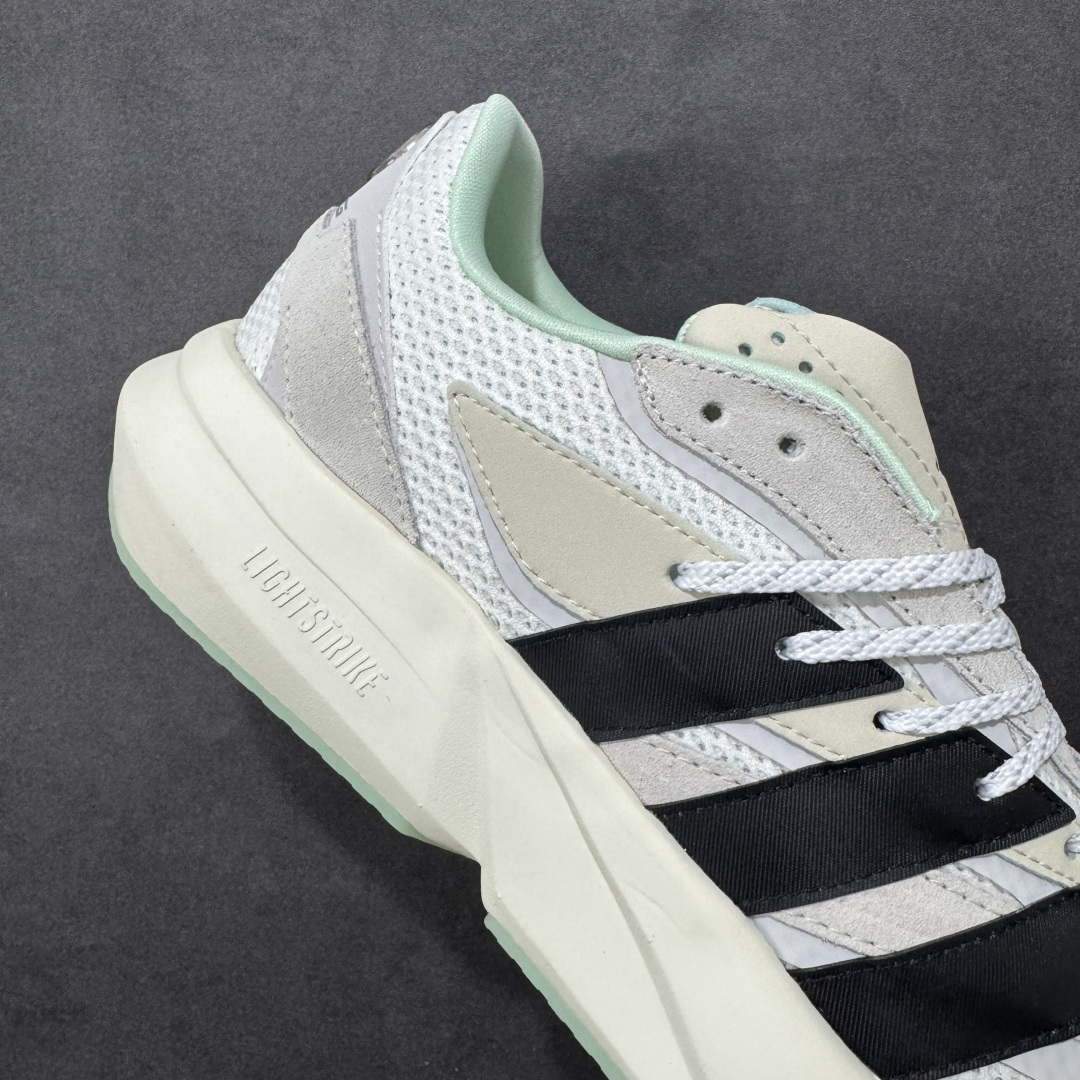 图片[6]-【RS版】AD Lightblaze 舒适耐磨减震专业跑步鞋 冲向目标，一路向前，不断挑战和突破自我无论是平时训练还是马拉松，让这款adidas跑步鞋伴你畅快开跑兼具舒适性和结构感，搭载Lightstrike科技，为步伐注入活力 货号：JP8363 尺码：39-45-选品中心