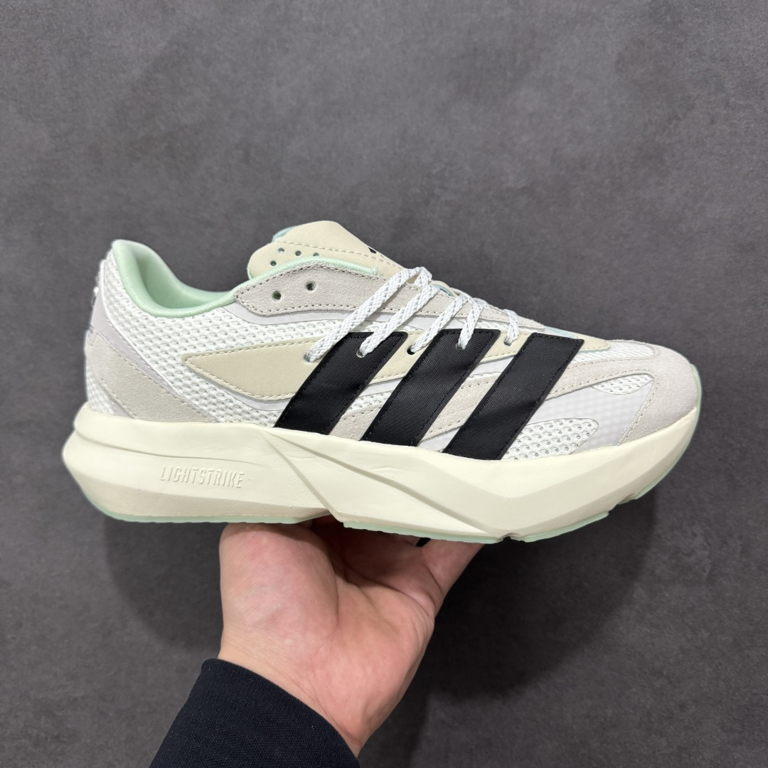 【RS版】AD Lightblaze 舒适耐磨减震专业跑步鞋 冲向目标，一路向前，不断挑战和突破自我无论是平时训练还是马拉松，让这款adidas跑步鞋伴你畅快开跑兼具舒适性和结构感，搭载Lightstrike科技，为步伐注入活力 货号：JP8363 尺码：39-45-选品中心