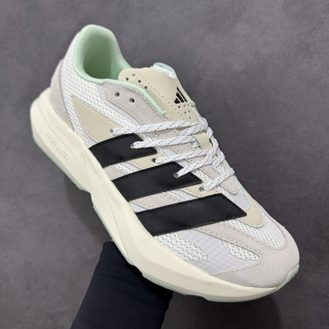 图片[3]-【RS版】AD Lightblaze 舒适耐磨减震专业跑步鞋 冲向目标，一路向前，不断挑战和突破自我无论是平时训练还是马拉松，让这款adidas跑步鞋伴你畅快开跑兼具舒适性和结构感，搭载Lightstrike科技，为步伐注入活力 货号：JP8363 尺码：39-45-选品中心