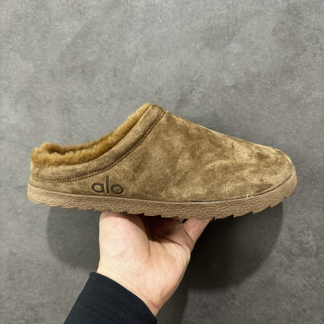 【K版纯原】Alo Yoga Recovery Slipper 舒适简约 保暖防磨 防滑包头拖鞋 货号：A0827U 尺码： 36-45-选品中心
