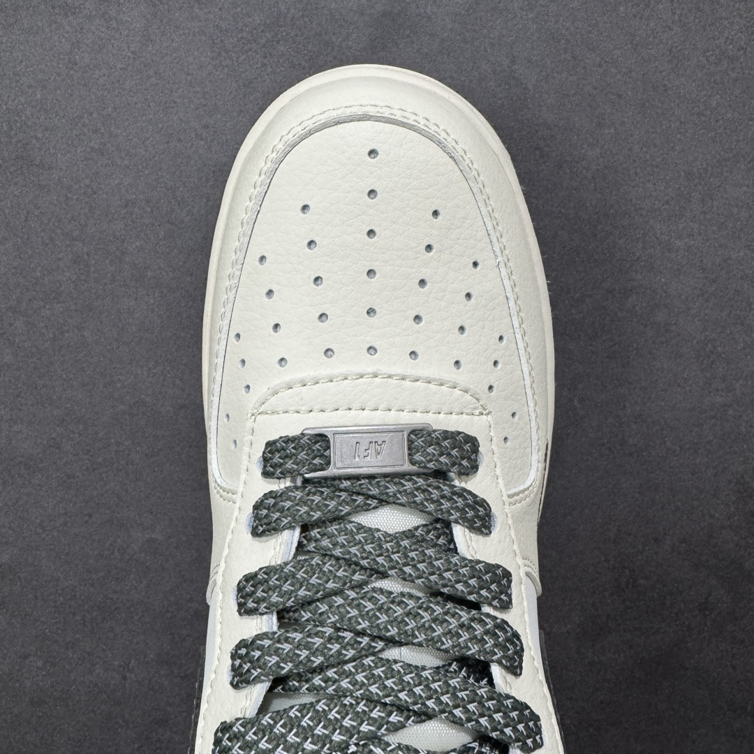 图片[8]-【定制版】公司级NIke Air Force 1 \’07 Low “NIKE-树纹墨绿”空军一号 低帮 运动鞋 休闲鞋 折边针车 工艺难度大 原楦头原纸板 原装鞋盒 定制五金配件 内置全掌气垫 原厂鞋底 货号：SM6668-125 尺码：36 36.5 37.5 38 38.5 39 40 40.5 41 42 42.5 43 44 44.5 45 编码：HXSA310320-选品中心